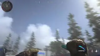 COD:MW Damascus and Platinum camo knife in game footage