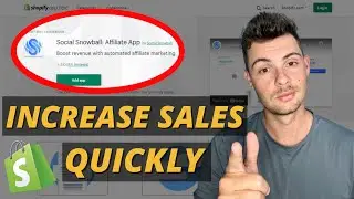 💰 Increase Shopify Sales FAST with Social Snowball (Affiliate Program App)