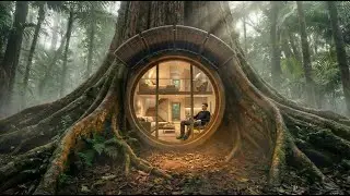 Building a House in the Forest (ASMR) &ndash; This Man Built a Modern Home in the Woods by Himself