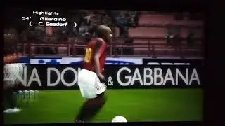 Milan Atlanta liga italiana pes 6 2006 2007