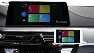 Hualingan Wireless Apple Carplay For BMW iDrive 7 MGU EVO Android Auto Retrofit Install 10.25 Inch