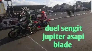 Honda blade vs jupiter z1 mati matian || roadrace Tulungagung 28 juli 2019