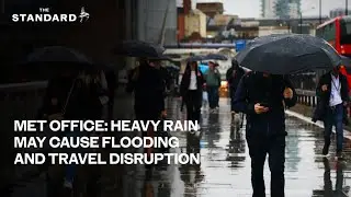 Heavy rain may cause flooding and travel disruption, Met Office warns
