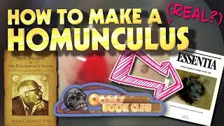 How to make a (REAL?) Homunculus | Israel Regardie and the Philosopher's Stone | Occult Book Club 16