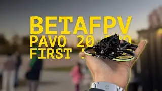 BetaFPV Pavo 20 Pro is a BEAST! | First flight