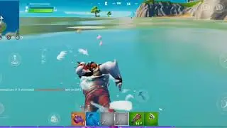 Catch a snowy flopper