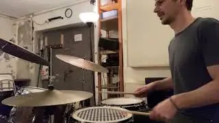 muffled snare gets busy