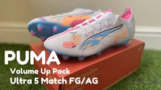 PUMA Ultra 5 Match FG/AG Football Boots + on feet - Volume Up Pack