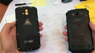 Обзор Doogee S60 против AGM X1
