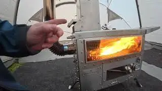 Green Stove Pellet Stove First Burn  | Get Livin Outdoors