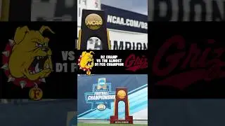 What if the D2 National Champion could play against the D1 FCS champion! #ferrisstate #d1fcs #montau