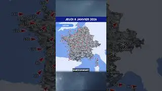 M&eacute;t&eacute;o du Jeudi 8 au Samedi 10 Janvier 2026