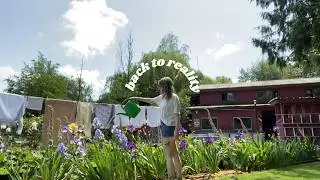 Returning to life as usual: working on the farm, the garden in june, and plans for the summer