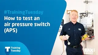 How to test the air pressure switch on the Baxi 105 / 105 HE and Baxi Duo-tec Boiler range