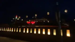 LAKESIDE NIGHT VIEW || COPYRIGHT FREE CINEMATIC SOUND/MUSIC VIDEO || NIGHT JAM || BUSY ROAD