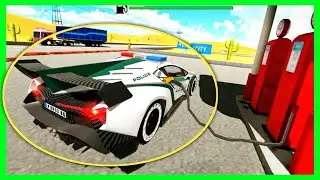 Real POLICE!! luxury supercar driving in whole Map | Car Simulator SportBull #1 | Android Gameplay