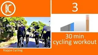 Cycling Workout E03 Tempo TT Climb Kouvara Attica (Strava Segment)