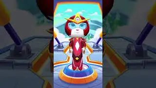 Talking Tom Hero Dash Super Power Hero Chase All Epic Raccoon Missions - Ultra Fast Run #Shorts #New