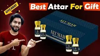 AlySian Attar Gift Set Review | Best Attar For Gift Fragrance Lovers | GIVEAWAY 🎊