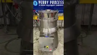 510 mm, 1-Deck, Stainless Steel Russell Finex Model 17300 Sieve - L1537-02