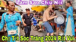 Idol Th.ảo Sư.ơng lần Đầu Tiên đi chợ Tết Sóc Trăng 2024 bà con cô bác trong rất bất ngờ..i