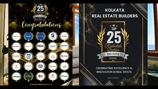 Top 25 Real Estate Builders in Kolkata | RiVirtual Awards 2025 🏆