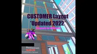 MY RESTAURANT: BEST CUSTOMER LAYOUT 2022 (By SDMittens) #myrestaurantroblox !!