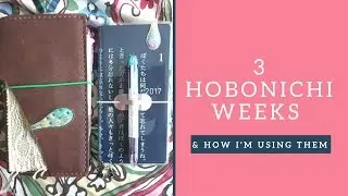 3 Hobonichi Weeks and How I'm Using Them