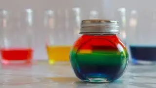 DIY Magical Rainbow Water