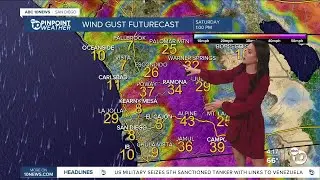 ABC 10News Pinpoint Weather with Meteorologist Megan Parry
