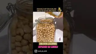 Noccioline con sublime Miele di Acacia Biologico 🤤🐝🍃🍯