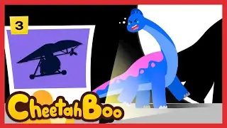 Is Tyrannosaurus Really the Culprit?🦖 |Dinosaur & Police car| Nursery rhymes & Kids Song #Cheetahboo
