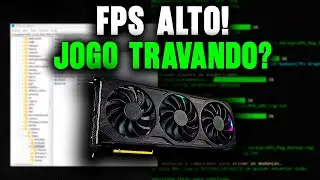 Por que SEU JOGO TRAVA MESMO COM FPS ALTO! (e como consertar isso AGORA)