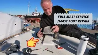 Mast service and mast foot repair .  EP 21