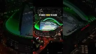 Ever watch the Skydome close? ⚾️ #timelapse #hyperlapse #djimini4pro