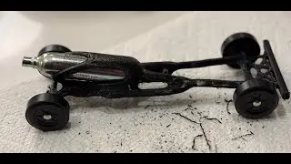 Inaugural &ldquo;launch&rdquo; of 3D Printed CO2 &ldquo;Rocket Car&rdquo; on a Pinewood Derby Track in Erie, Colo (2/28/25)