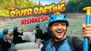 First time river rafting🥶😱 best experience in winter