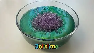 Crunchy Glass Bead Slime ASMR | Satisfying Stretchy Textures