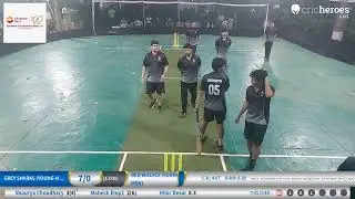 Red Wolves (Young Men) vs Grey Sharks (Young Men) live cricket match | Evershine Cricket League 6.0
