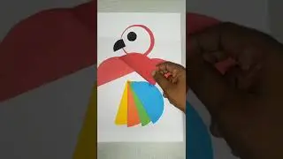 #samacheerkalvi #diypapercrafts #panjavarnakili #colourfulbird #papercraftforkids