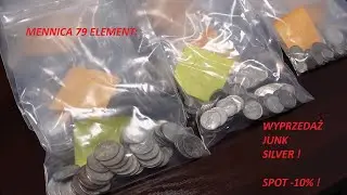 Wielka wyprzedaż Junk Silver w Mennicy 79 Element