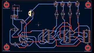 Asyncronous Counter 4 Bit (MOD-12) JK-FF