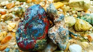 “Natural Agate with Magical Patterns – Like a Work of Nature’s Art”