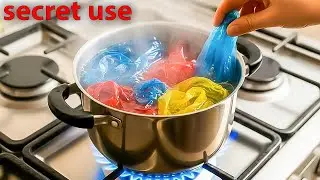Don&rsquo;t Throw Away Plastic Bags! Boil Them and Turn Trash into Money! | Creation Invention