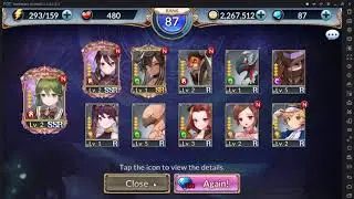 [KNIGHTS CHRONICLE] #03 - YOUTUBE LUCK + How to Build Rue! Storming into HARD Mode