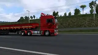 SAINDO DA FAZENDA COM 89 TONELADA NO MAN ETS2 1.54