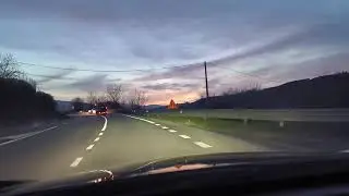 Sunset Drive | Golden Hour Relaxing POV 🌅