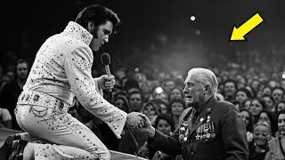 Elvis Presley COMFORTS CRYING VETERAN In Front Row &mdash; The Moment Goes VIRAL In Minutes