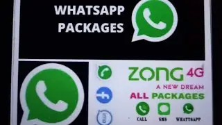 whatsapp package zong whatsapp package monthly whatsapp packags