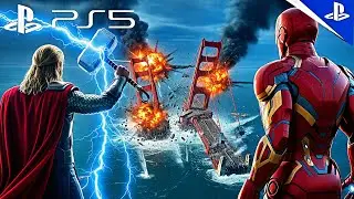 (PS5) MARVEL-AVENGERS: BATALHA EPICA EM SÃO FRANCISCO! | GRAFICOS ULTRA REALISTA 4K 60FPS